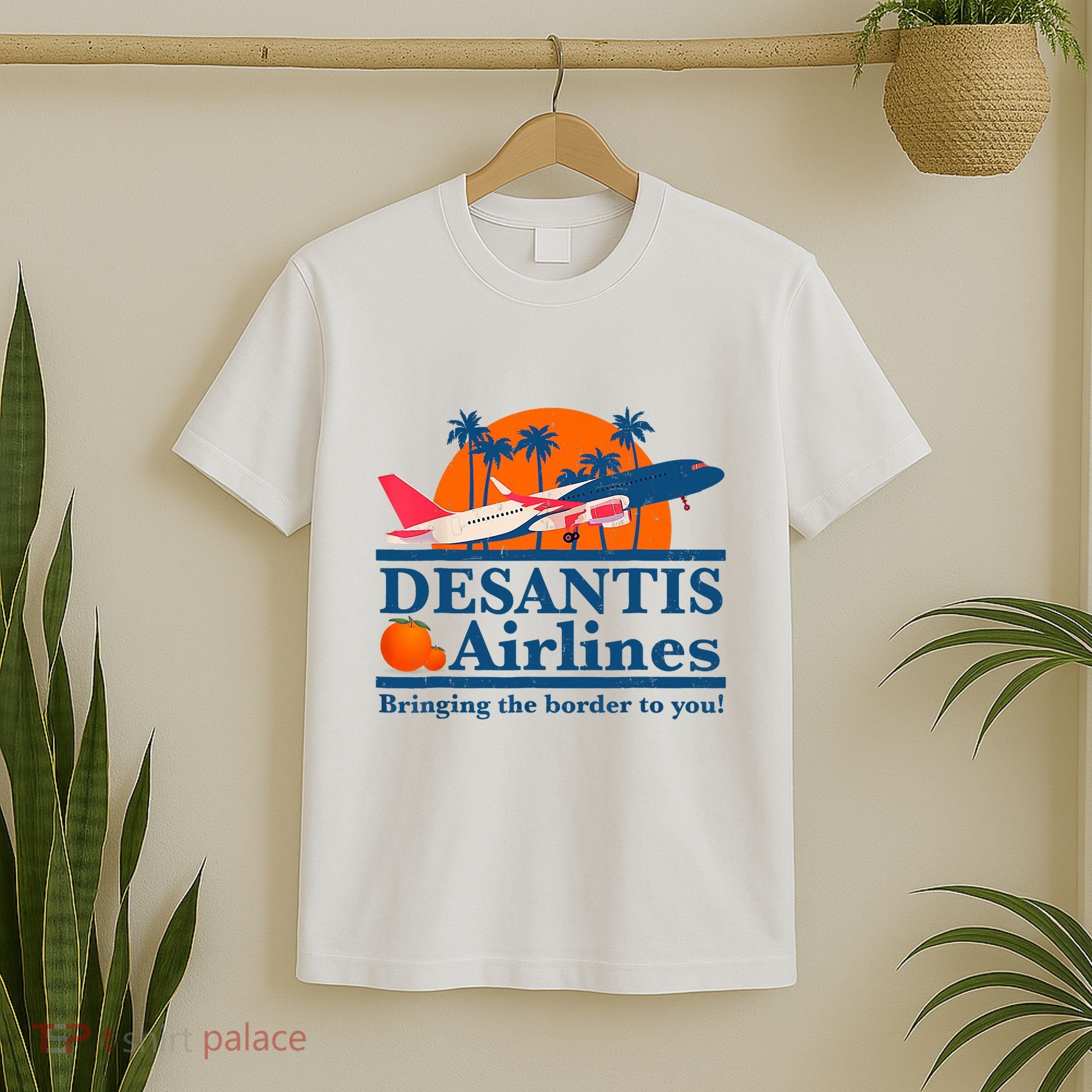 Desantis Airlines Funny Political Meme Ron Desantis Governor T-Shirt