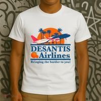 Desantis Airlines Funny Political Meme Ron Desantis Governor T-Shirt thumb 3