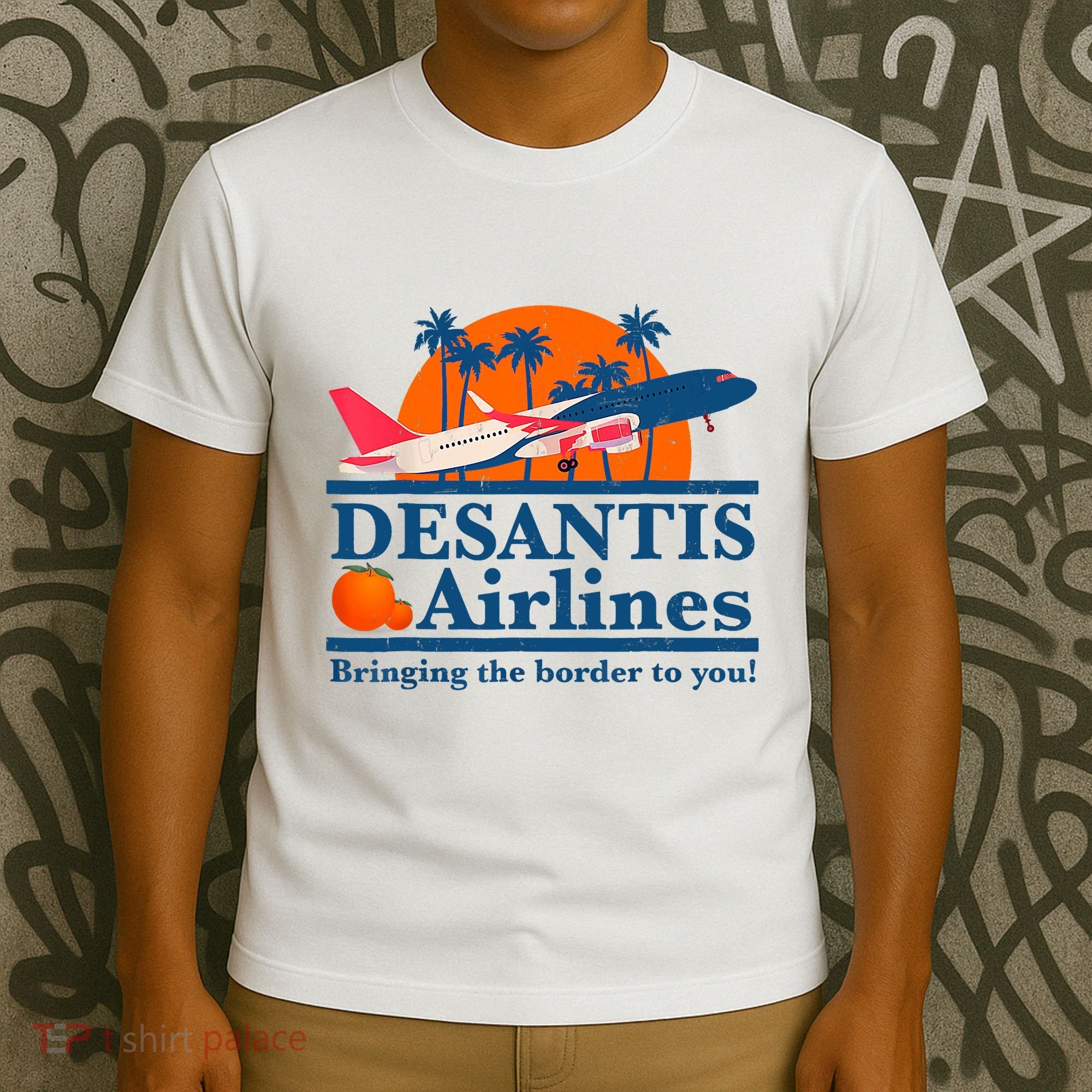Desantis Airlines Funny Political Meme Ron Desantis Governor T-Shirt