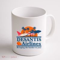 Desantis Airlines Funny Political Meme Ron Desantis Governor Coffee Mug thumb 1