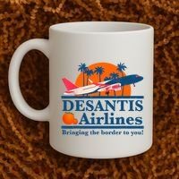 Desantis Airlines Funny Political Meme Ron Desantis Governor Coffee Mug thumb 2