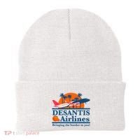 Desantis Airlines Funny Political Meme Ron Desantis Governor Beanie thumb 0