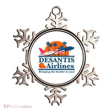 Desantis Airlines Funny Political Meme Ron Desantis Governor Ornament