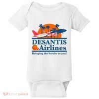 Desantis Airlines Funny Political Meme Ron Desantis Governor Baby Bodysuit thumb 0