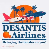 Desantis Airlines Funny Political Meme Ron Desantis Governor Baby Bodysuit thumb 2