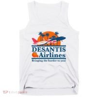 Desantis Airlines Funny Political Meme Ron Desantis Governor Tank Top thumb 0