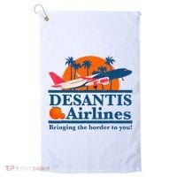 Desantis Airlines Funny Political Meme Ron Desantis Governor Golf Towel thumb 0