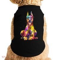 Doberman Art For  Dobie Doberman Pinscher Lover Doggie Tank thumb 0
