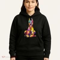 Doberman Art For  Dobie Doberman Pinscher Lover Hoodie thumb 5