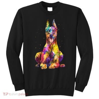 Doberman Art For  Dobie Doberman Pinscher Lover Sweatshirt