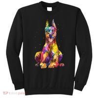 Doberman Art For  Dobie Doberman Pinscher Lover Sweatshirt thumb 0