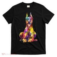Doberman Art For  Dobie Doberman Pinscher Lover T-Shirt thumb 0