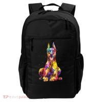Doberman Art For  Dobie Doberman Pinscher Lover Backpack thumb 0
