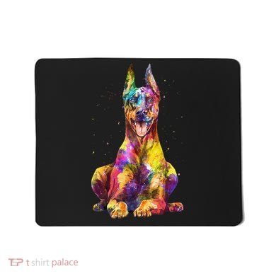 Doberman Art For  Dobie Doberman Pinscher Lover Mousepad