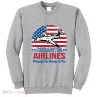 Desantis Airlines Funny Bringing The Border To You Sweatshirt thumb 0