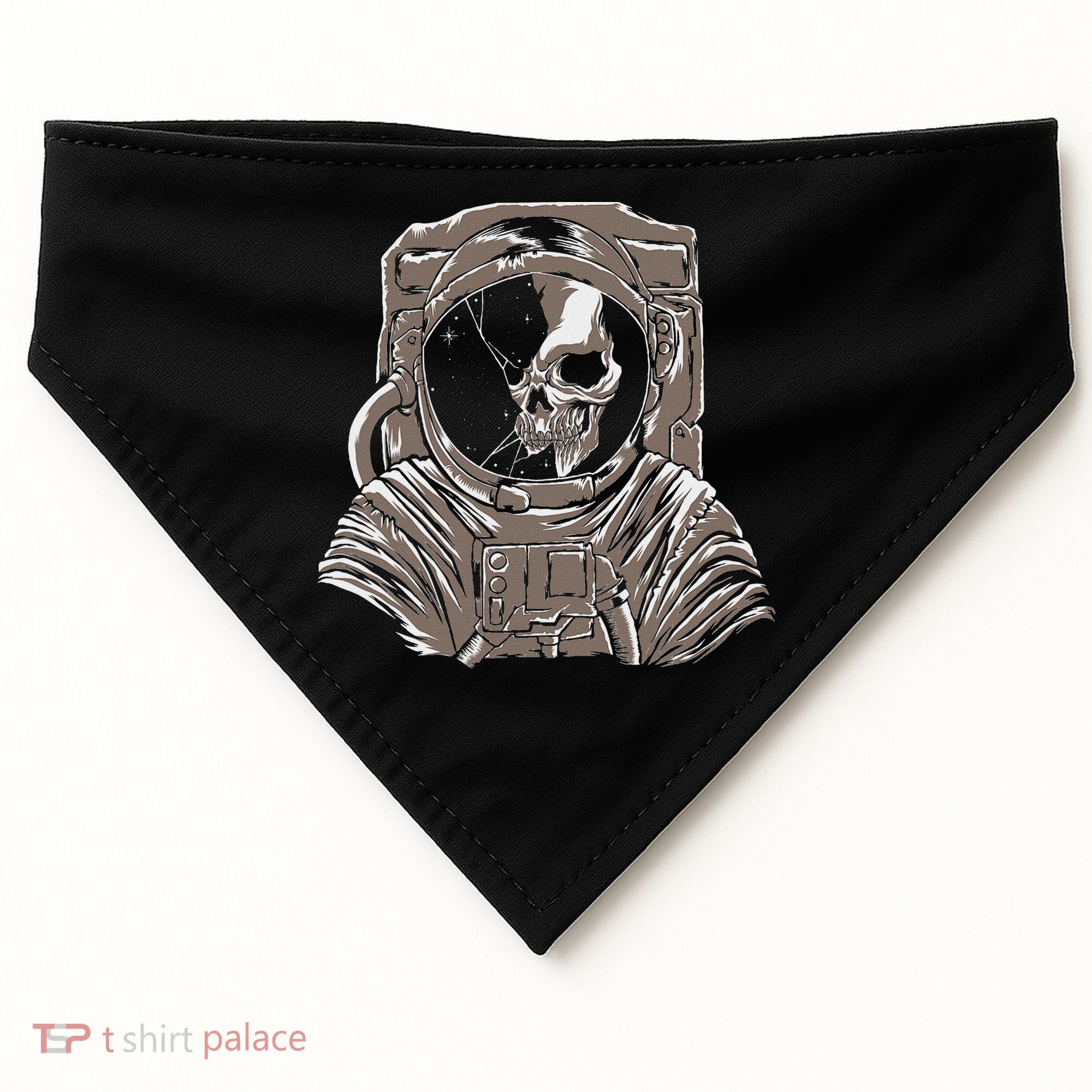 Dead Astronaut Forgotten In Space Galaxy Explorer USA-Made Doggie Bandana
