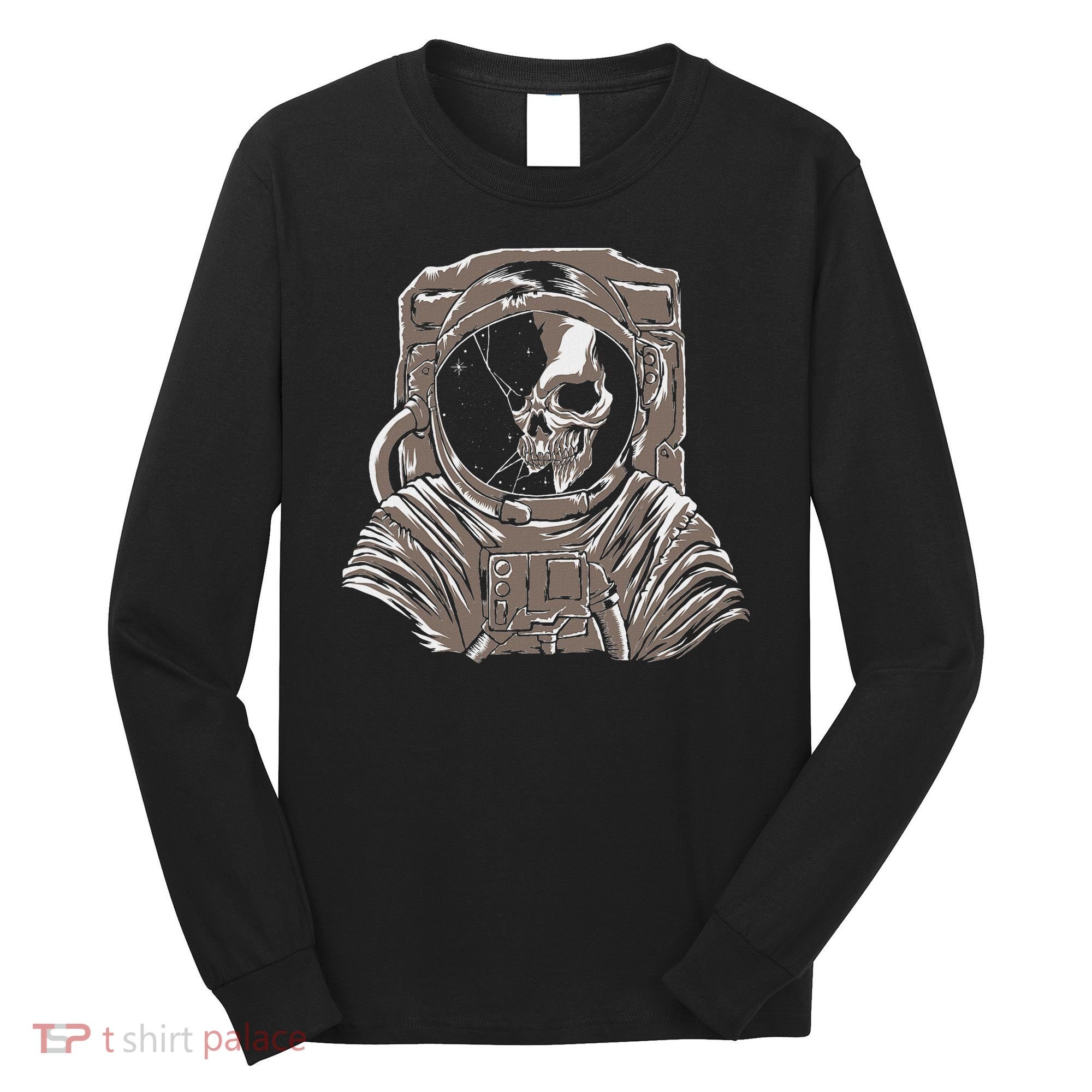 Dead Astronaut Forgotten In Space Galaxy Explorer Long Sleeve Shirt