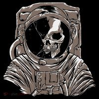 Dead Astronaut Forgotten In Space Galaxy Explorer Apron thumb 3