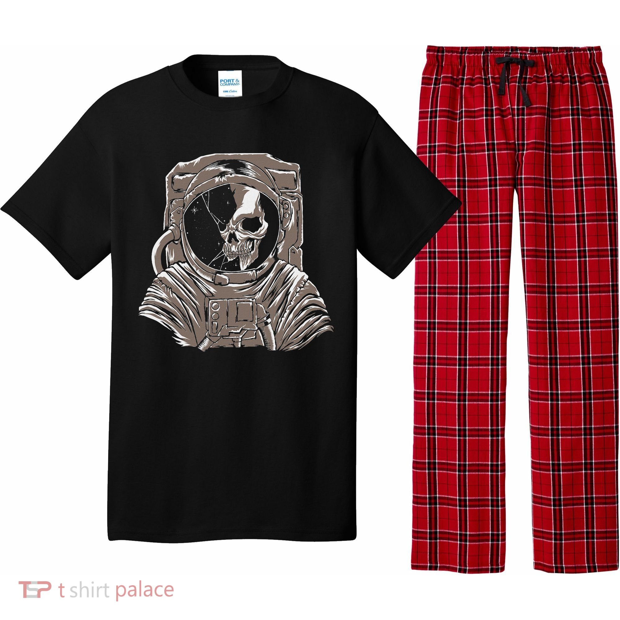 Dead Astronaut Forgotten In Space Galaxy Explorer Pajama Set