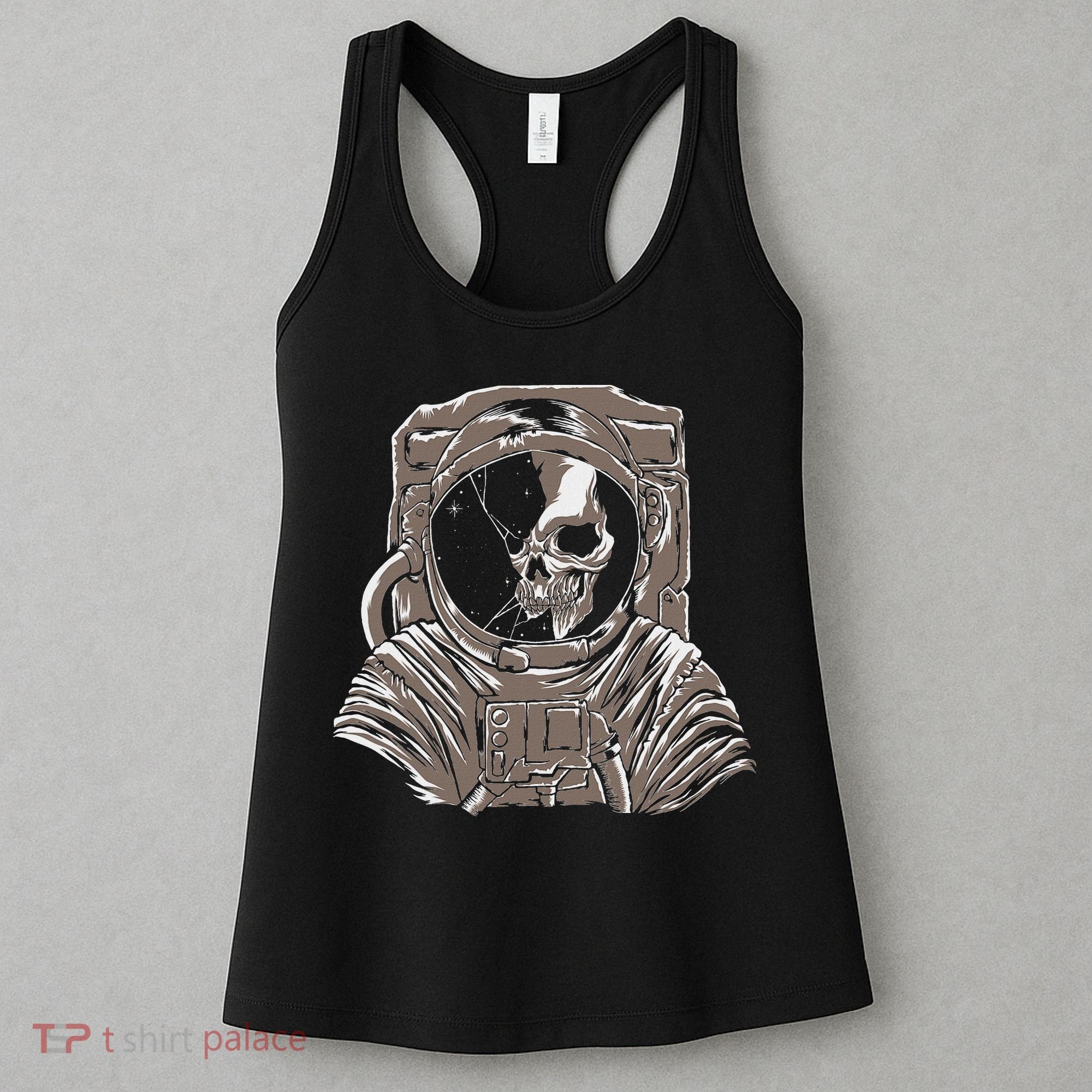 Dead Astronaut Forgotten In Space Galaxy Explorer Women's Tank Top