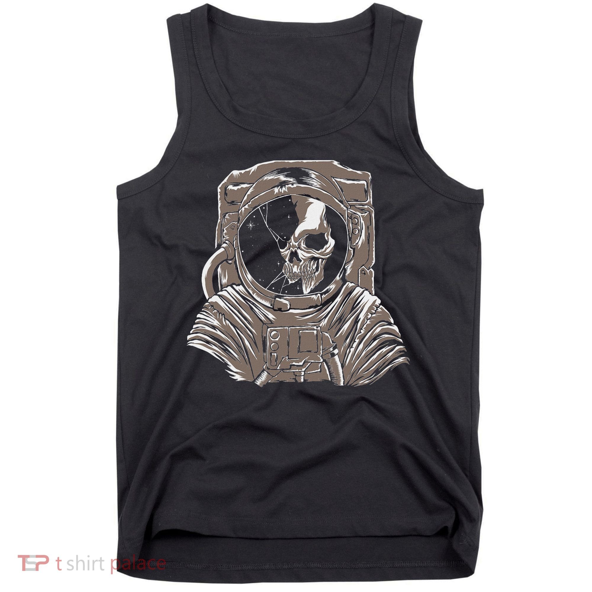 Dead Astronaut Forgotten In Space Galaxy Explorer Tank Top