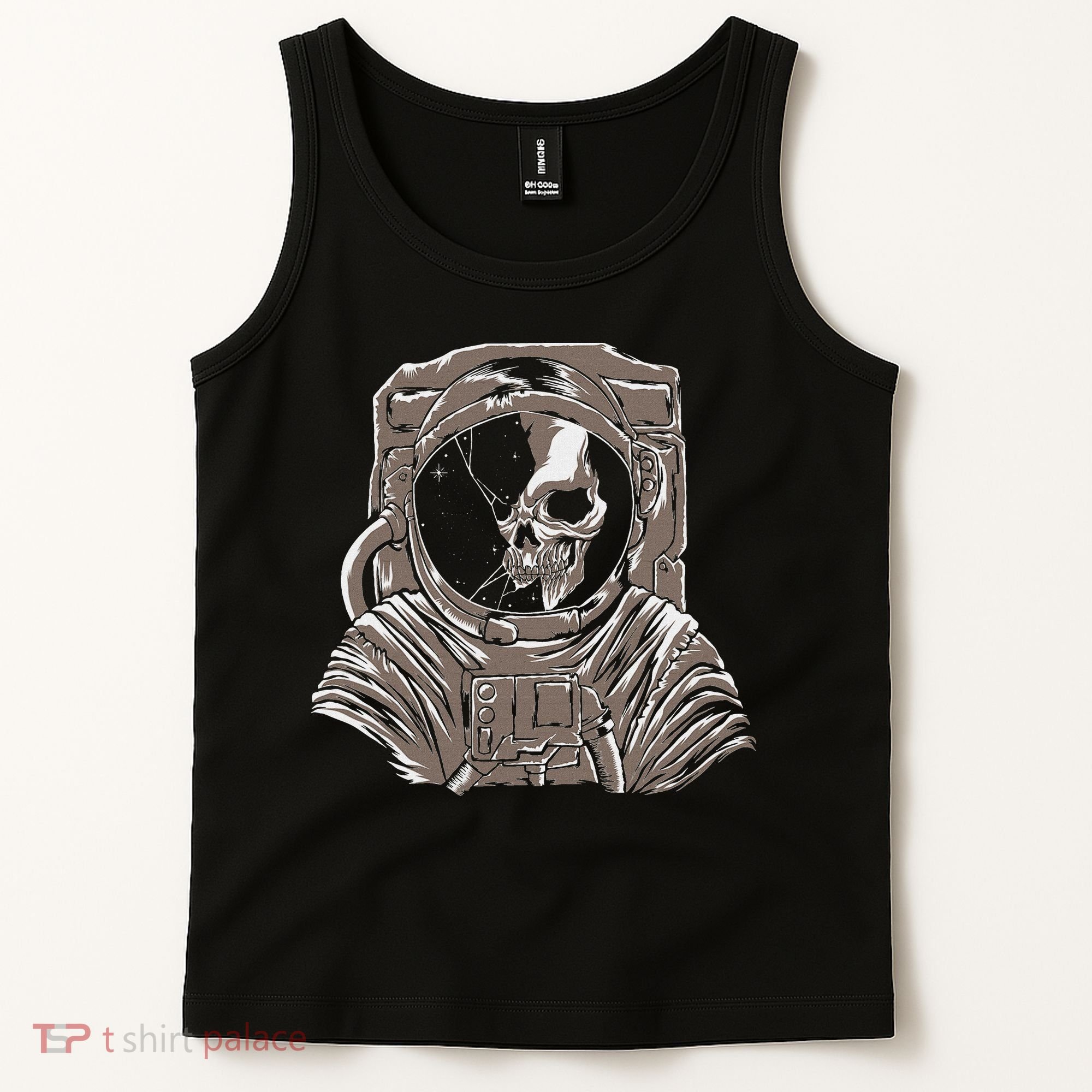 Dead Astronaut Forgotten In Space Galaxy Explorer Tank Top