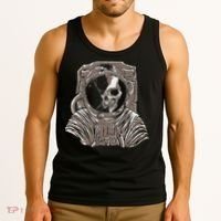 Dead Astronaut Forgotten In Space Galaxy Explorer Tank Top thumb 3