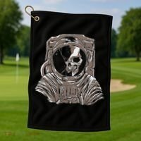 Dead Astronaut Forgotten In Space Galaxy Explorer Golf Towel thumb 1