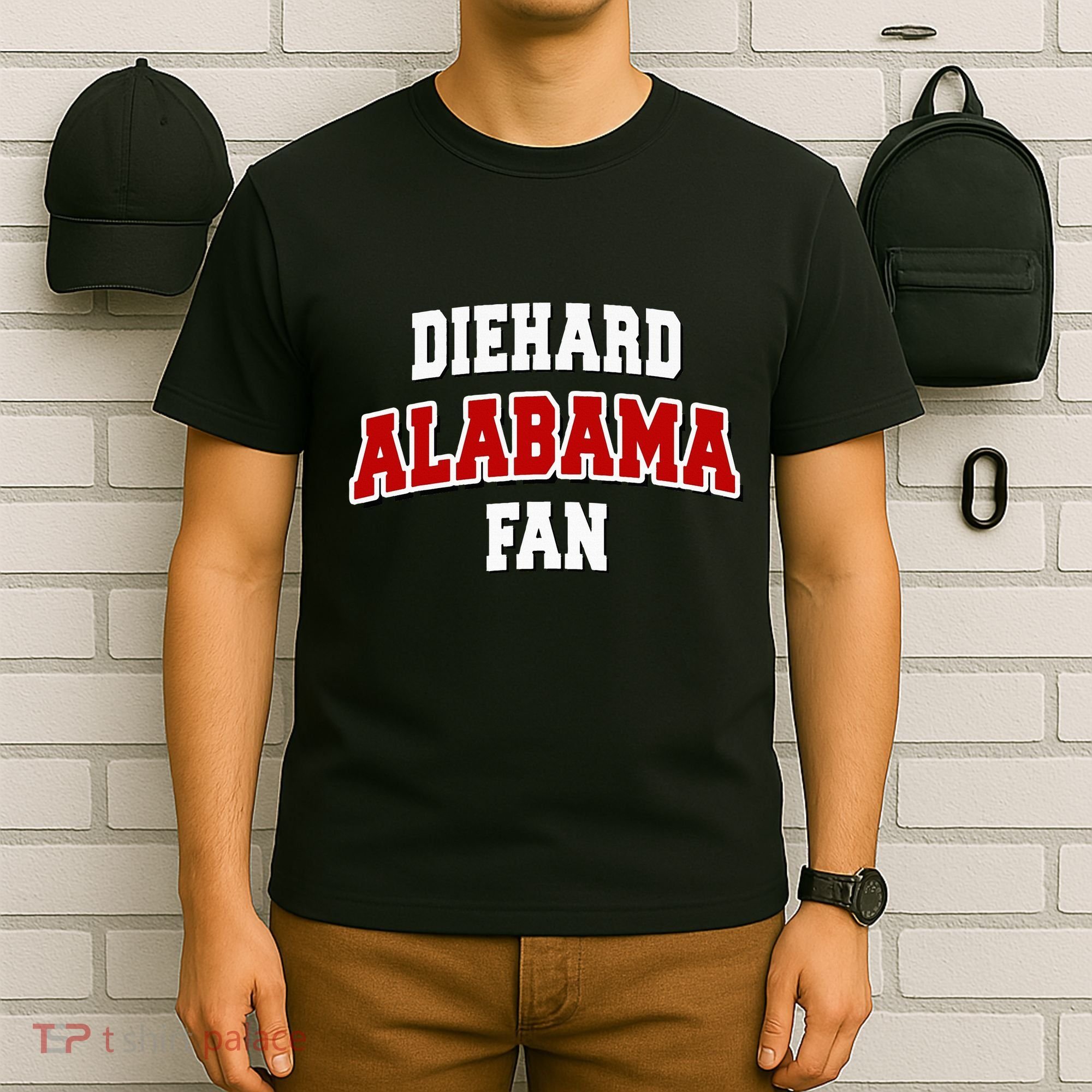 Diehard Alabama Fan Alabama Football T-Shirt