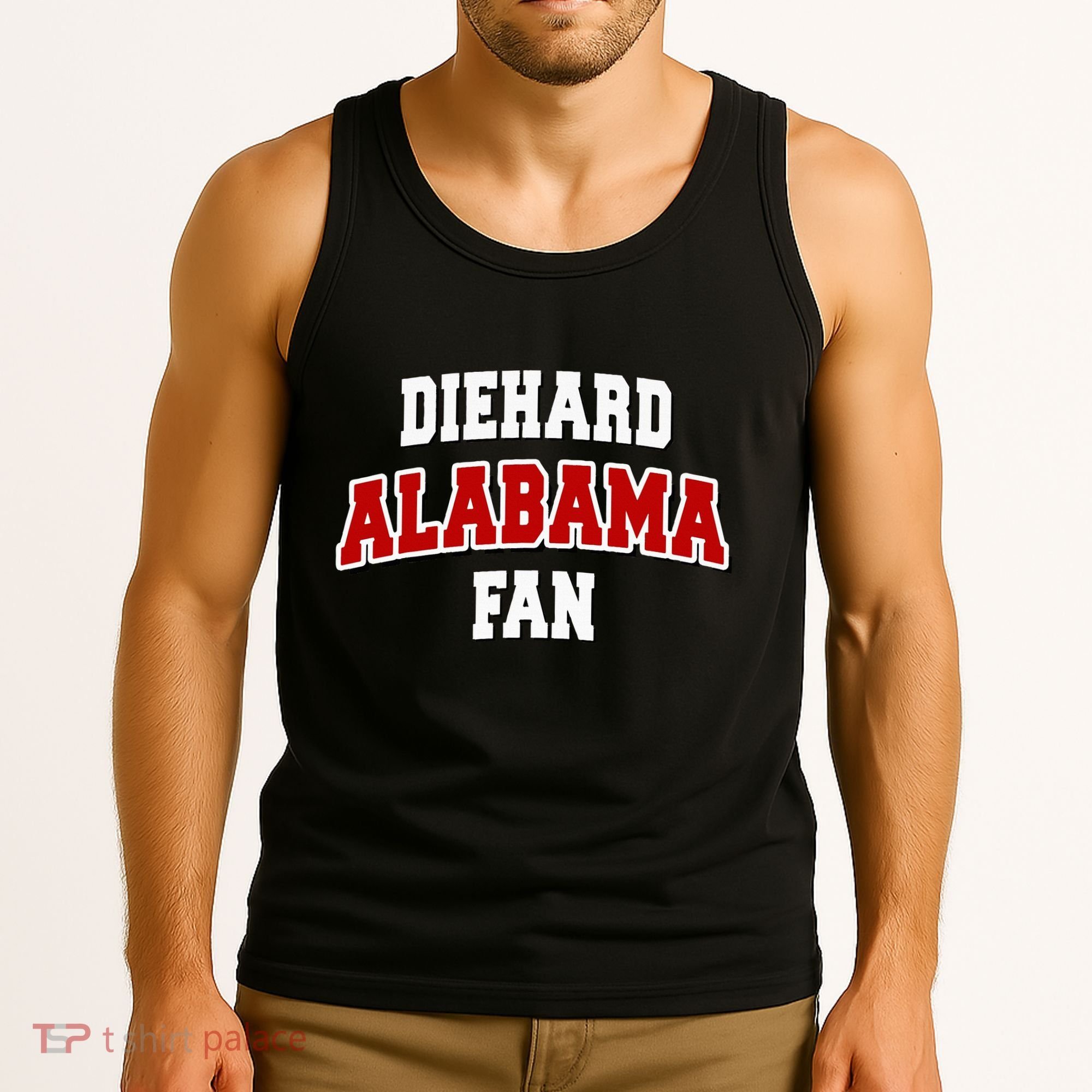 Diehard Alabama Fan Alabama Football Tank Top