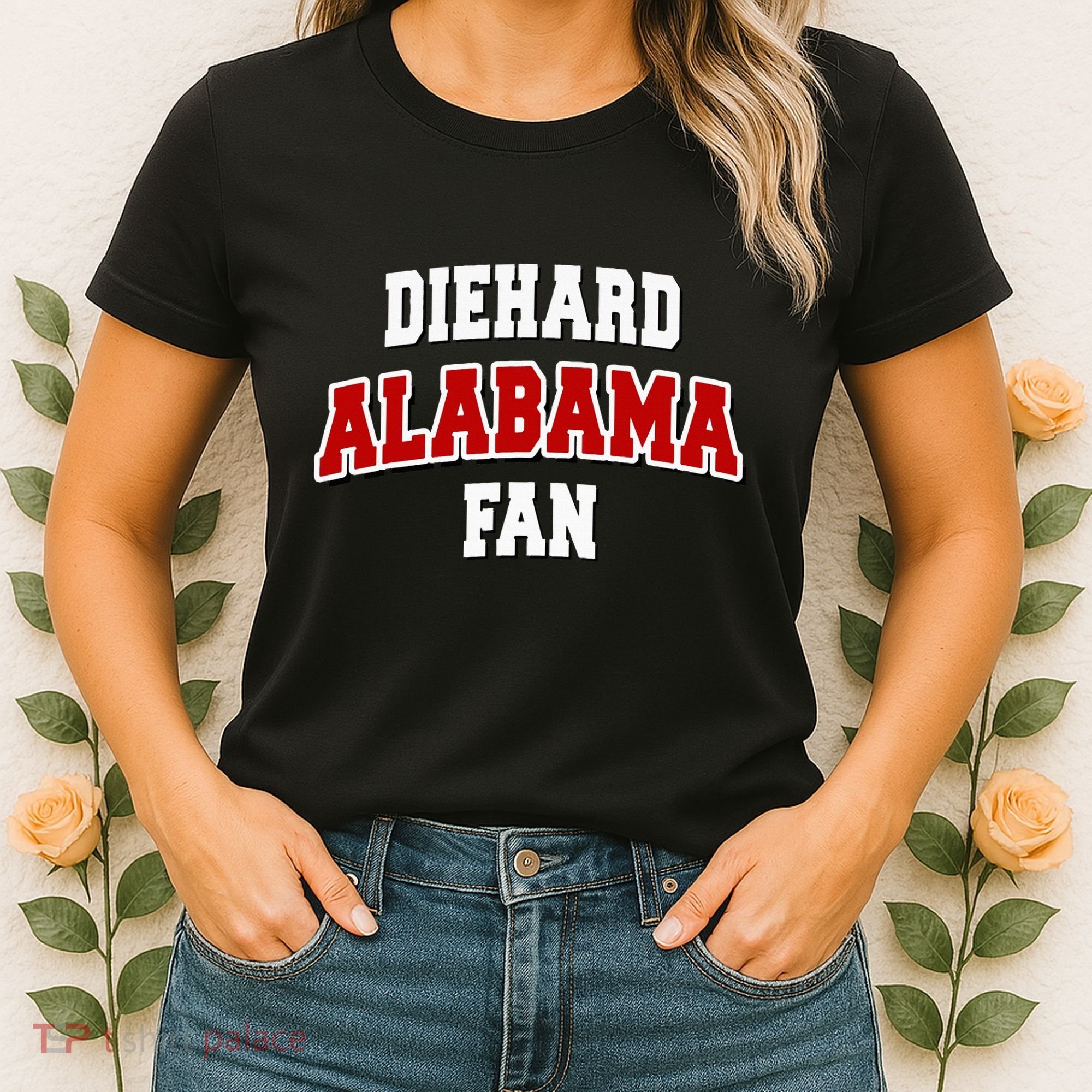 Diehard Alabama Fan Alabama Football Women's T-Shirt