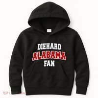 Diehard Alabama Fan Alabama Football Kids Hoodie thumb 0