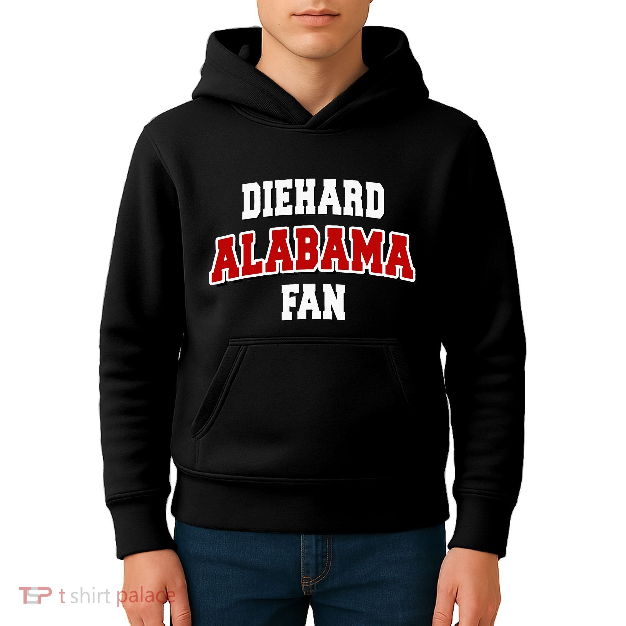 Diehard Alabama Fan Alabama Football Kids Hoodie