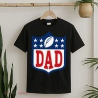 Dad American Football Happy Birthday Family Matching Retro T-Shirt thumb 2