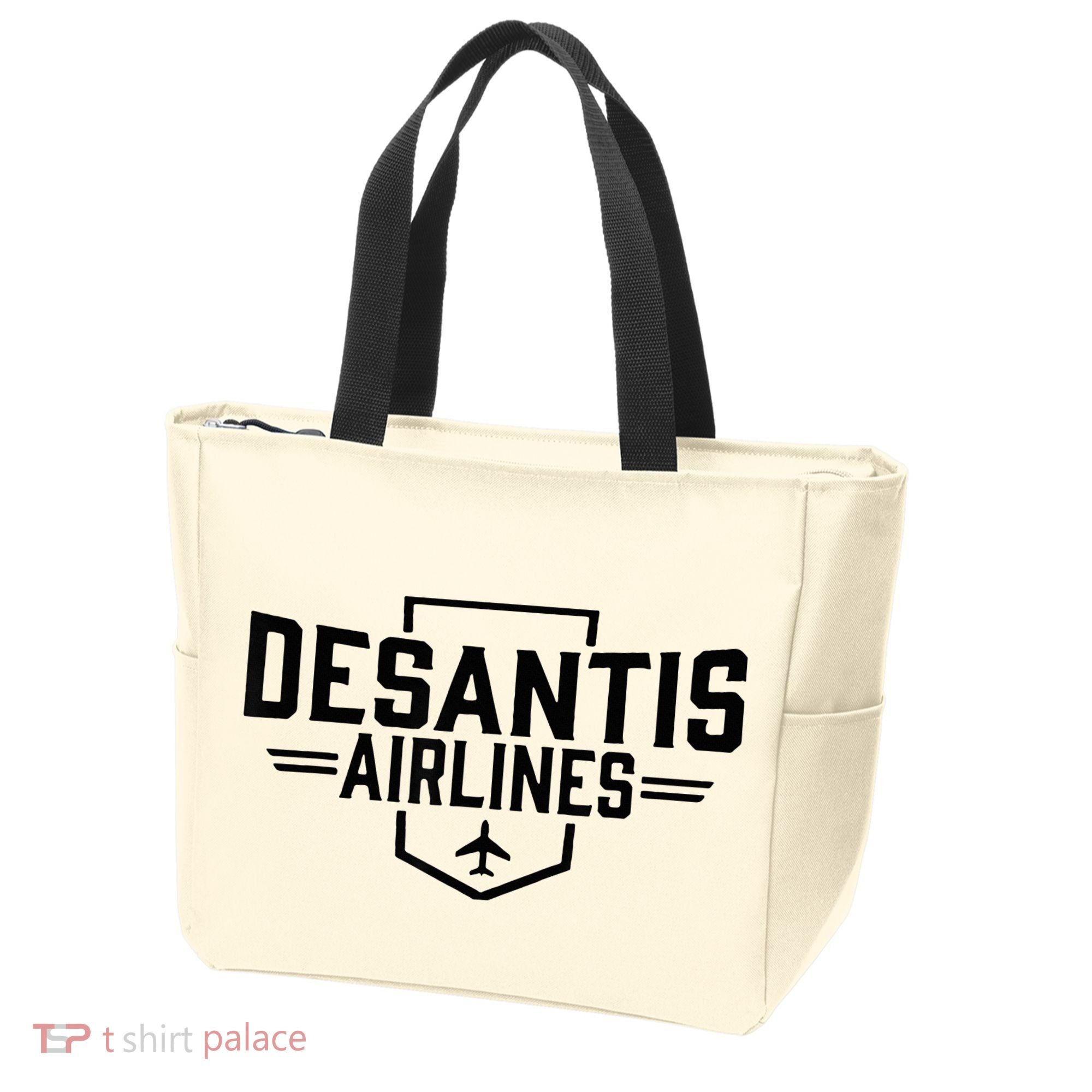 Desantis Airlines Funny Political Meme Ron Desantis Tote Bag