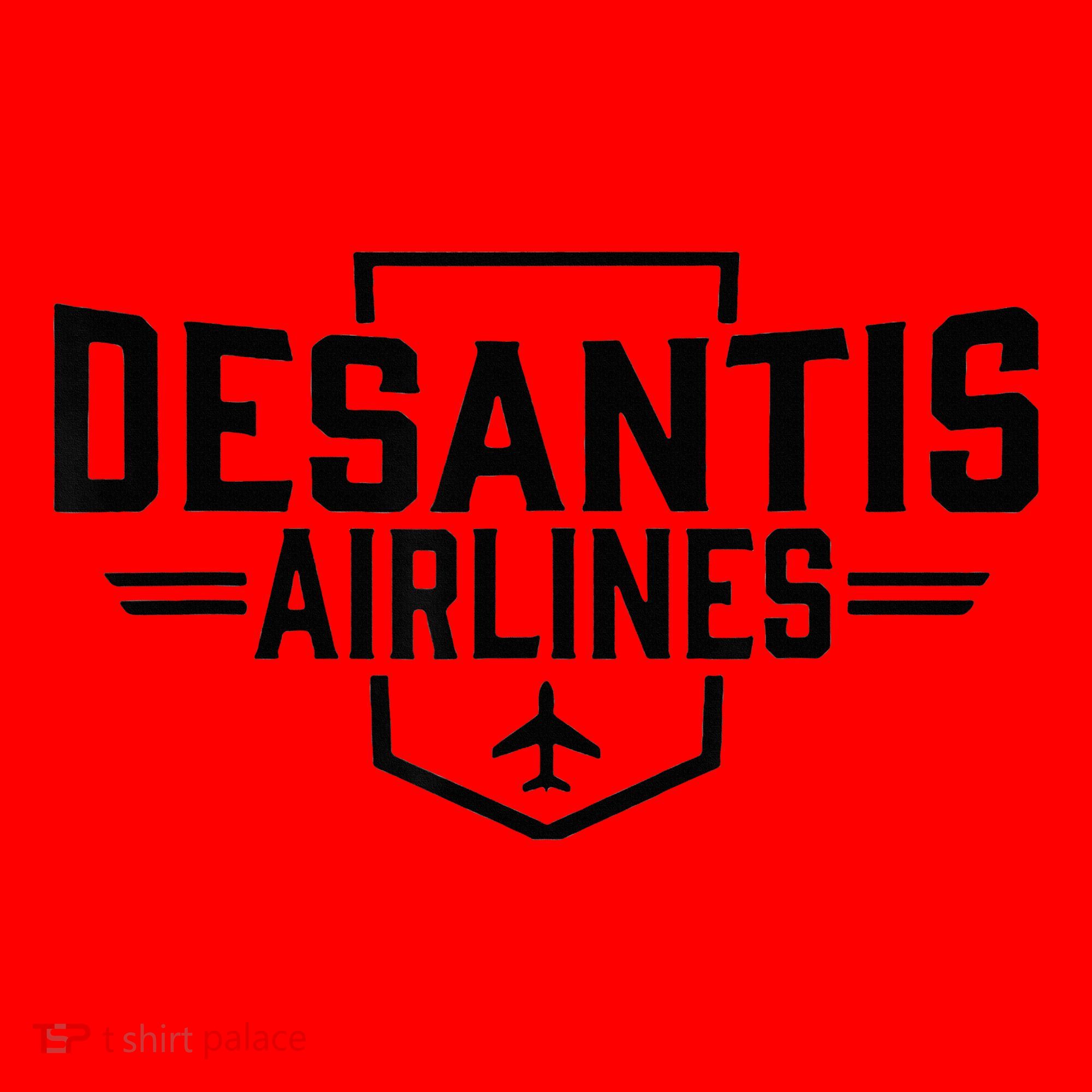 Desantis Airlines Funny Political Meme Ron Desantis Santa Hat