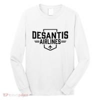 Desantis Airlines Funny Political Meme Ron Desantis Long Sleeve Shirt thumb 0