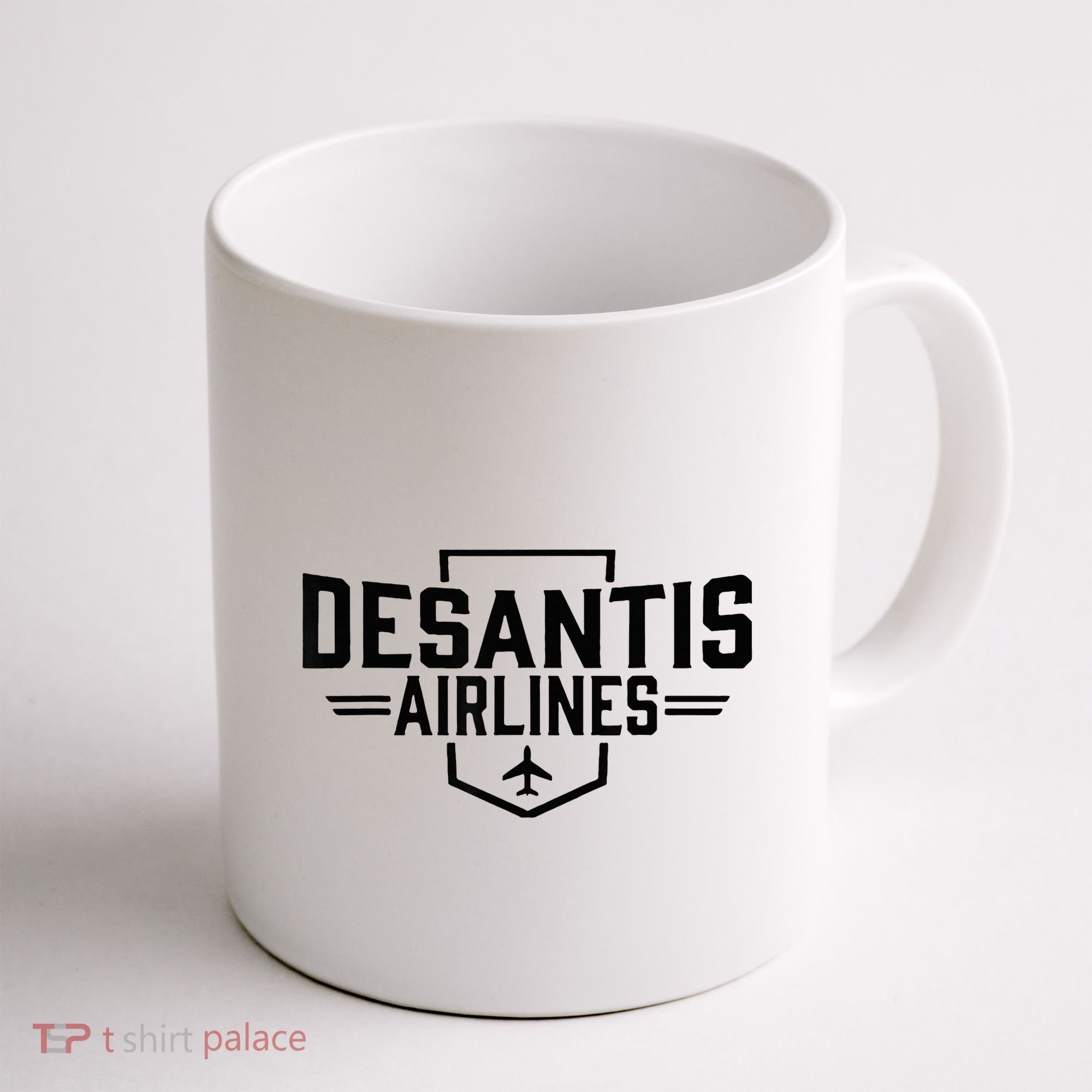 Desantis Airlines Funny Political Meme Ron Desantis Coffee Mug