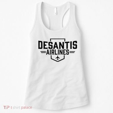Desantis Airlines Funny Political Meme Ron Desantis Women's Tank Top