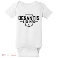 Desantis Airlines Funny Political Meme Ron Desantis Baby Bodysuit thumb 0
