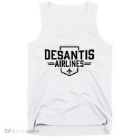 Desantis Airlines Funny Political Meme Ron Desantis Tank Top thumb 0
