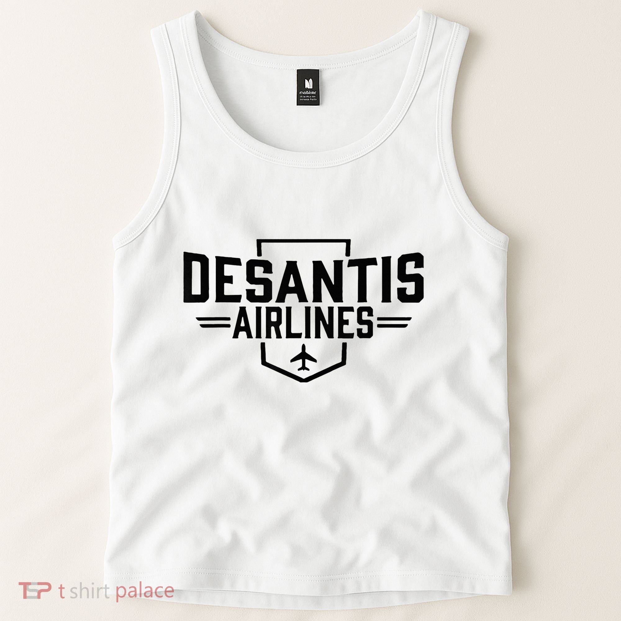 Desantis Airlines Funny Political Meme Ron Desantis Tank Top