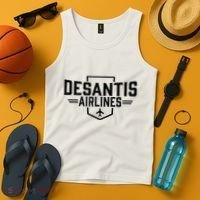 Desantis Airlines Funny Political Meme Ron Desantis Tank Top thumb 4