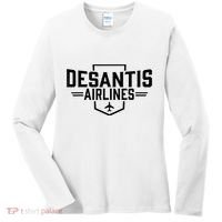 Desantis Airlines Funny Political Meme Ron Desantis Women's Long Sleeve Shirt thumb 0