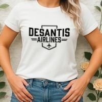 Desantis Airlines Funny Political Meme Ron Desantis Women's T-Shirt thumb 2