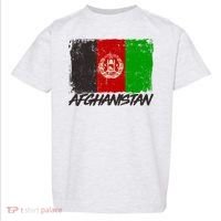 Distressed Afghanistan Flag Toddler T-Shirt thumb 0