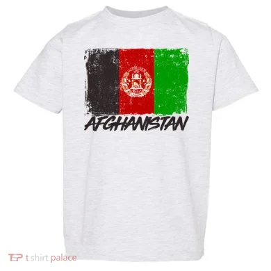 Distressed Afghanistan Flag Toddler T-Shirt