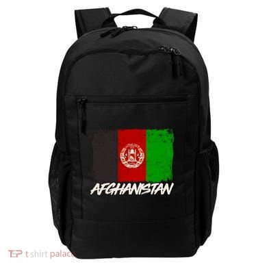 Distressed Afghanistan Flag Backpack