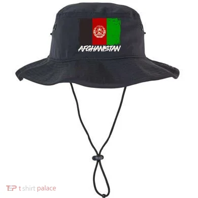 Distressed Afghanistan Flag Bucket Hat