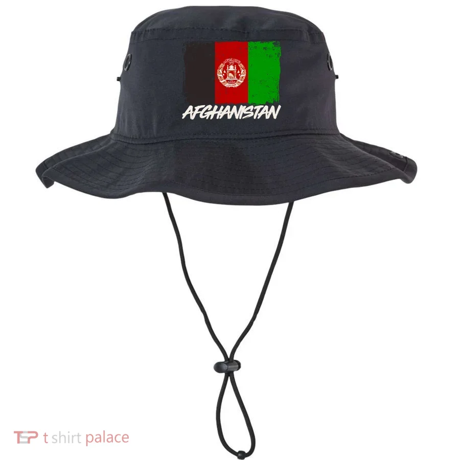 Distressed Afghanistan Flag Bucket Hat